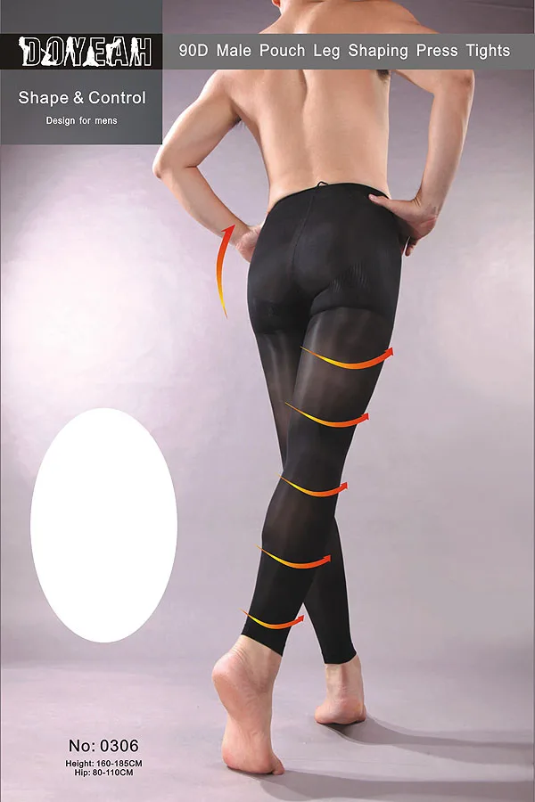 90d мужской чехол нога формирование Пресс ботильоны Колготки для новорождённых