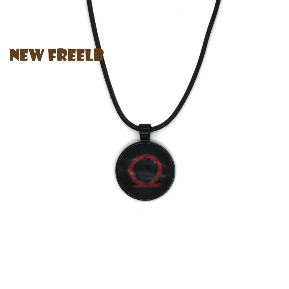New Arrival God of War 4 Necklaces Black Time Gem Cabochon Pendant Rope Chain Fashion Jewelry for Women and Men fans 5 styles | Украшения и