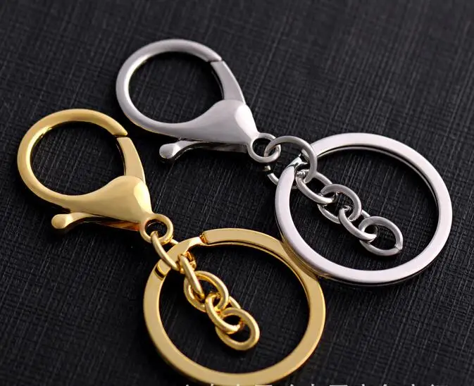 Классический брелок из нержавеющей стали металлическая шарнирная застежка-Омар