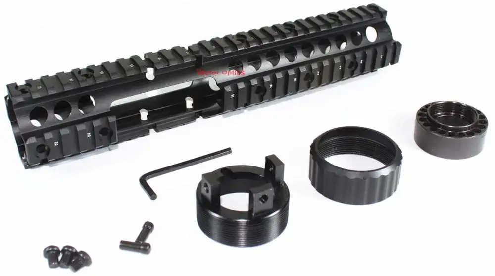 Free S &amp H Vector Optics 223/5.56mm 12 ''Handguard Quad Float Picatinny Rail Extension с 18x защитной упаковкой|rail