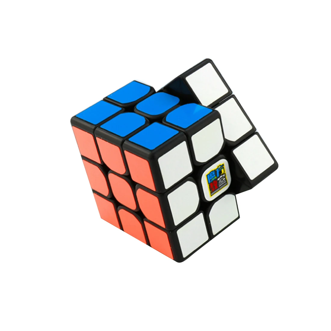 Black MoYu Mofangjiaoshi 3 слоя MF3RS2 3x3x3 куб Магический кубик Рубика скоростной/липкий/белый Головоломка Куб игрушки для детей - Цвет: Black