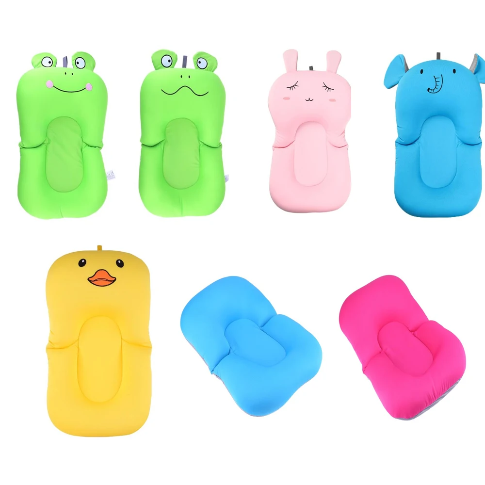 Складной детский коврик для ванной подушка с мультяшным кроликом и лягушкой