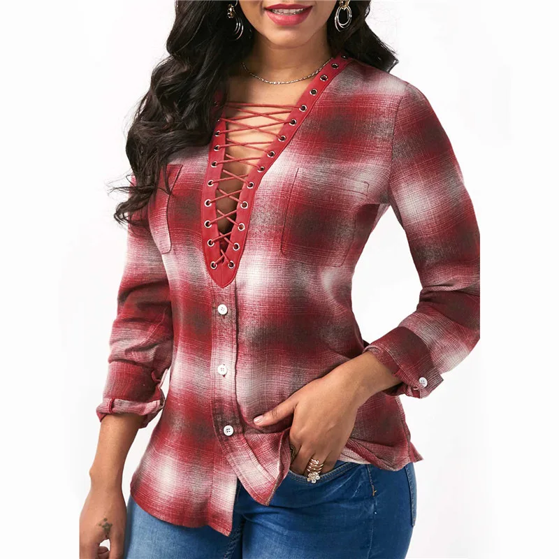 Boho МОДА v-образным вырезом Винтаж Blusa Feminina элегантный Harajuku женские топы и блузки