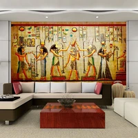 3d egyptian wall murals vintage photo wallpaper custom wallpaper for walls 3d painting bedroom tv backdrop art living room decor