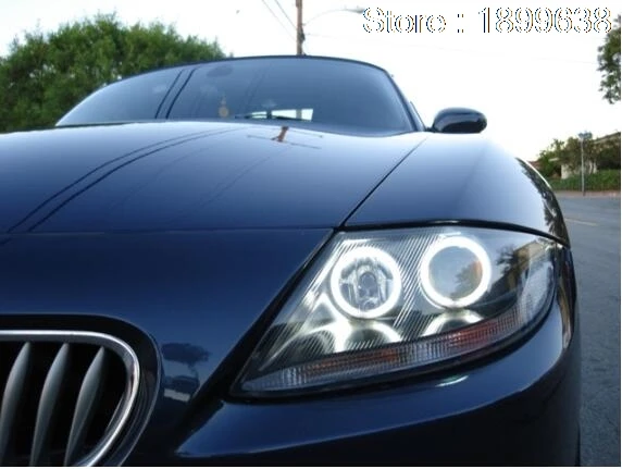 Ультра яркий SMD белый LED Ангельские Глазки 1600LM 12V halo Кольцо комплект для bmw z4 E85 E86 2002