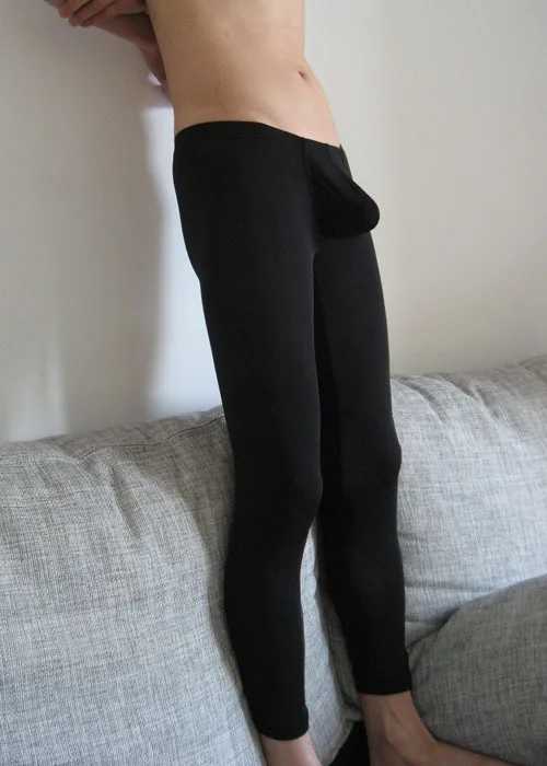 Мужские прозрачные штаны для сна с заниженной талией 1 шт | Мужская одежда