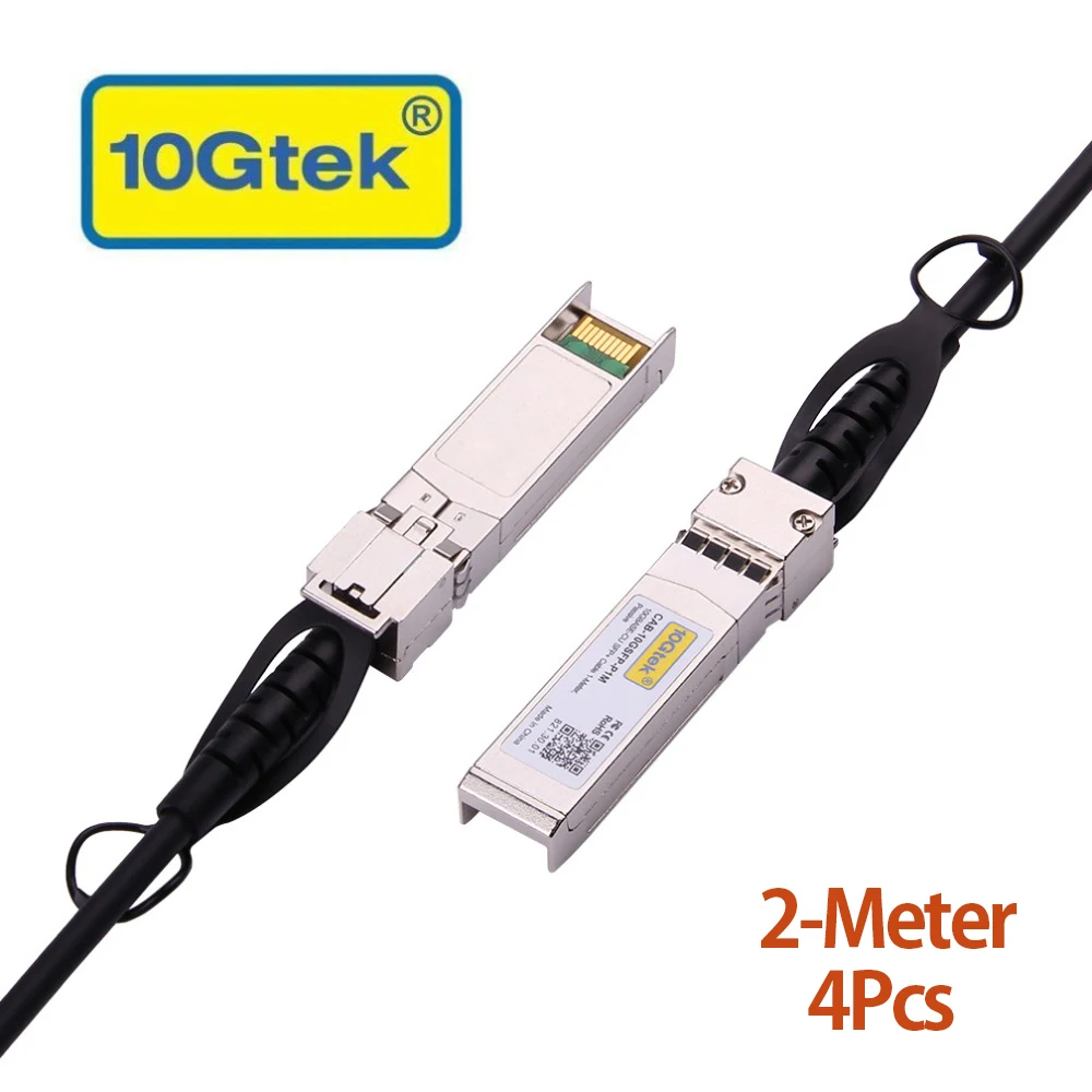 4 шт. SFP H10GB CU2M 10 г 2 м + DAC кабель 10GBASE CU Пассивный прямого подключения меди Twinax также