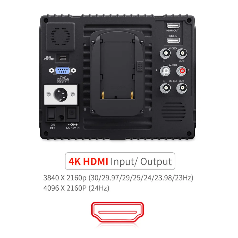 7 дюймовый IPS FHD SDI 4K HDMI полевой монитор Feelworld Z72 для DSLR с прицелами гистограмма