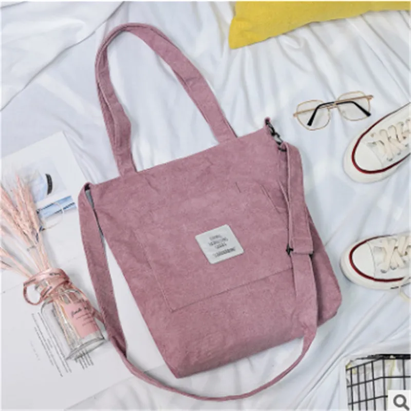 Women Harajuku Canvas Handbag Shoulder Bag Tote Ladies Purse Travel Messenger | Багаж и сумки