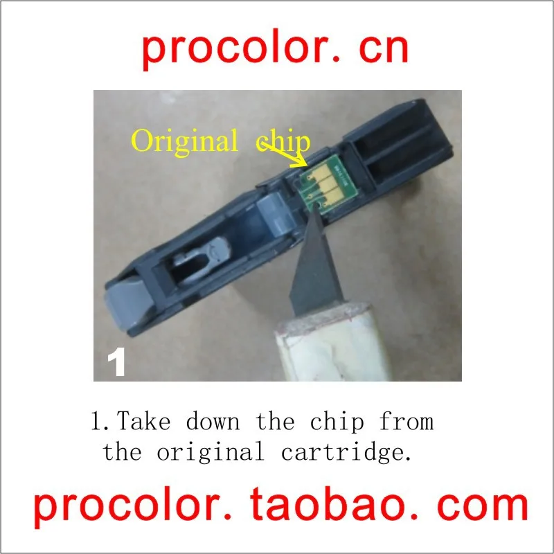 PROCOLOR длинные заправка струйных картридж LC123XL-M c Y BK LC125 LC127 для брата MFC-J4710DW MFC-J6720DW