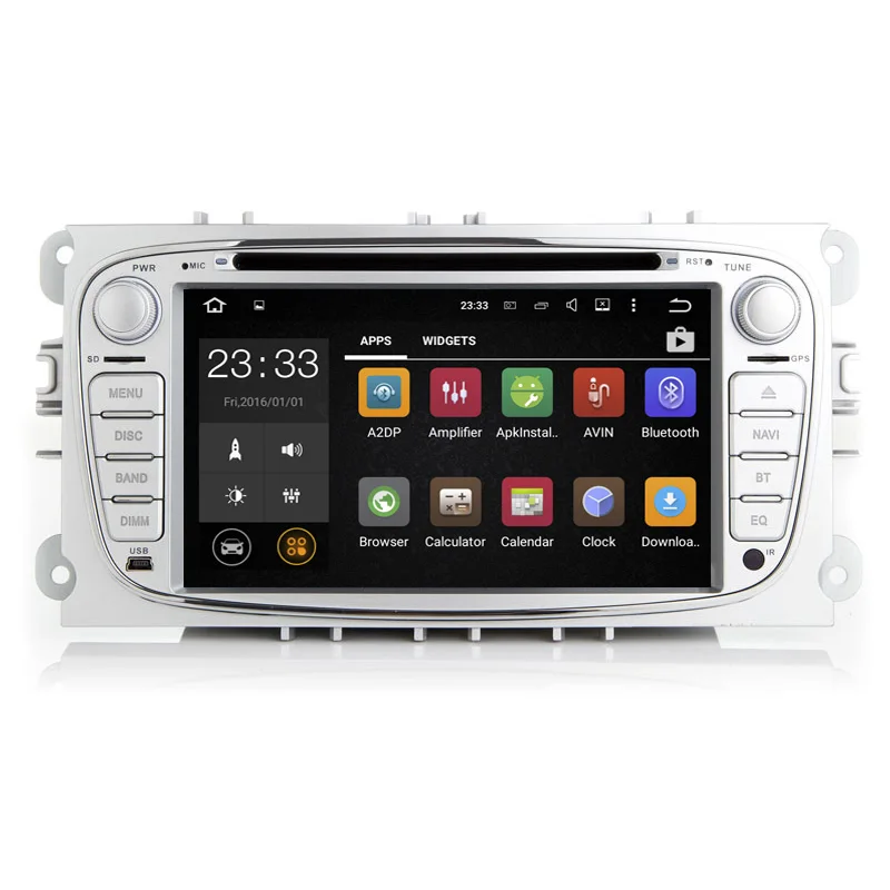 7 &quotAndroid 1 1024*600 автомобильный DVD для Ford Mondeo Focus S Max C Galaxy Kuga 2007 2008 2009 2010 2011 GPS 4G WiFi DVR