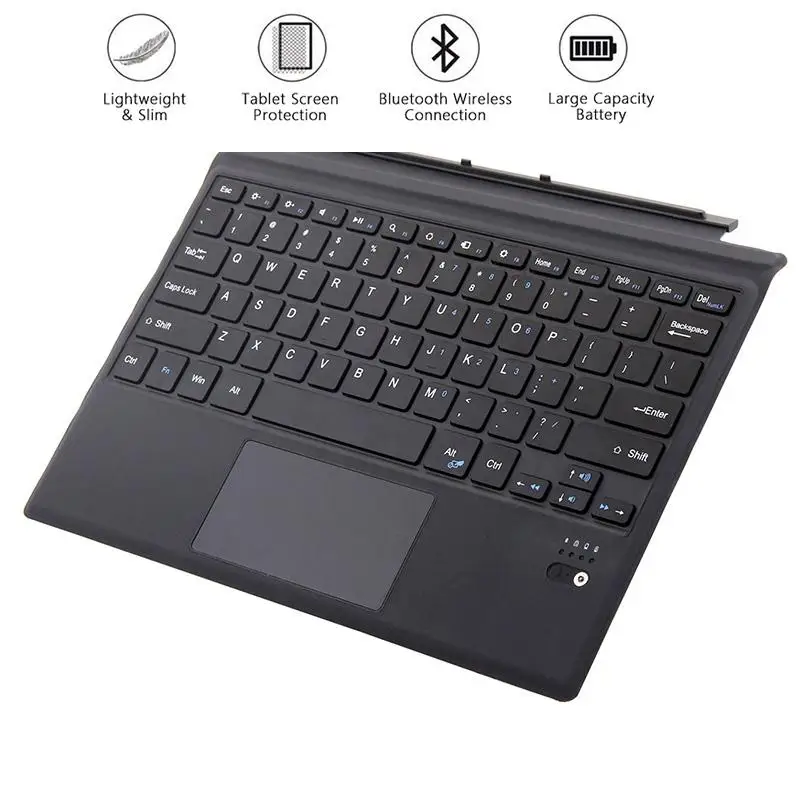 Для Microsoft Surface pro3/4/5 Bluetooth клавиатура планшет беспроводная Магнитная эргономичная
