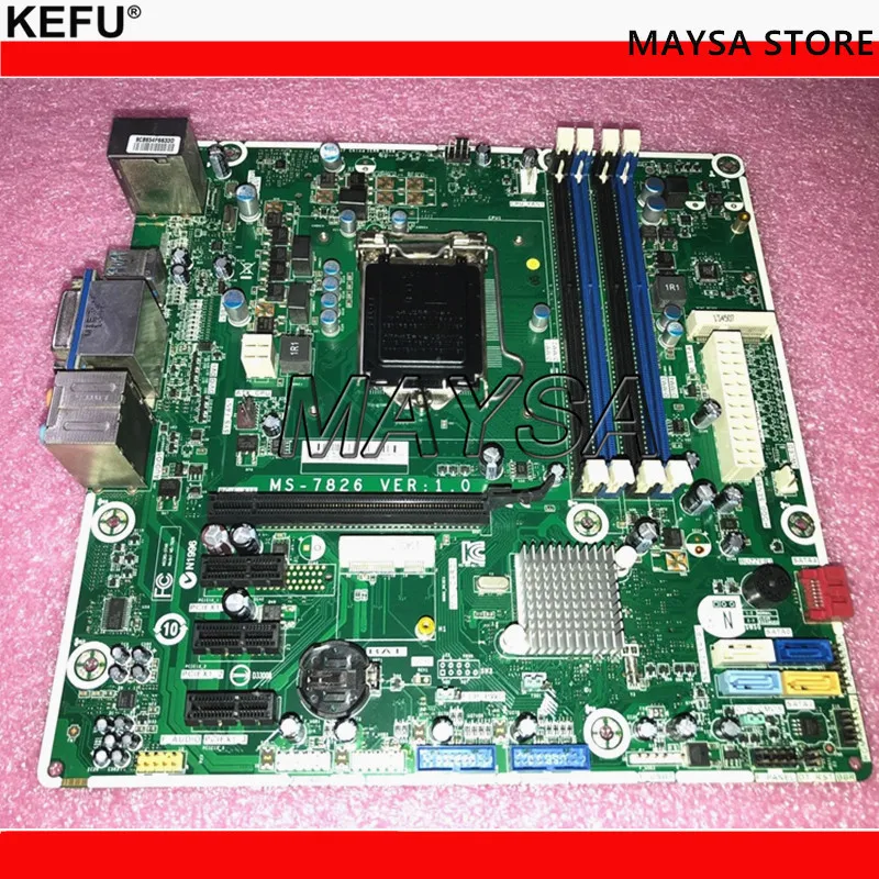 Материнская плата 698749 001 подходит для настольных ПК HP ENVY 700 019 002 717068 501 MS 7826 LGA1150 100%