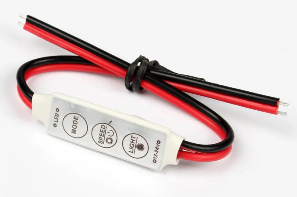 DC12~ 24 V 72 W фары для монохромная мини контроллер светодиодной ленты световой модулятор монохромный СВЕТОДИОДНЫЙ свет бар Ручной диммер СВЕТОДИОДНЫЙ затемнитель