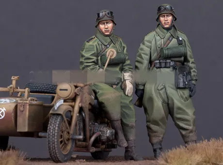 1/35 модельная фигурка из смолы наборы WW2 немецкие солдаты разобранные