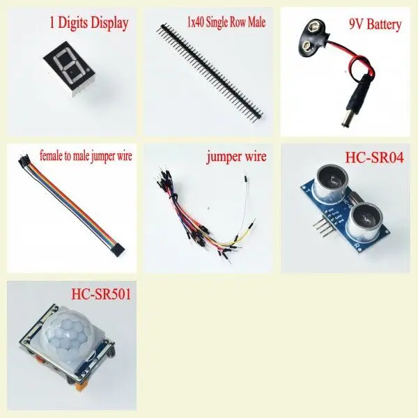 

AEAK mega 2560 r3 starter kit motor servo RFID Ultrasonic Ranging relay LCD