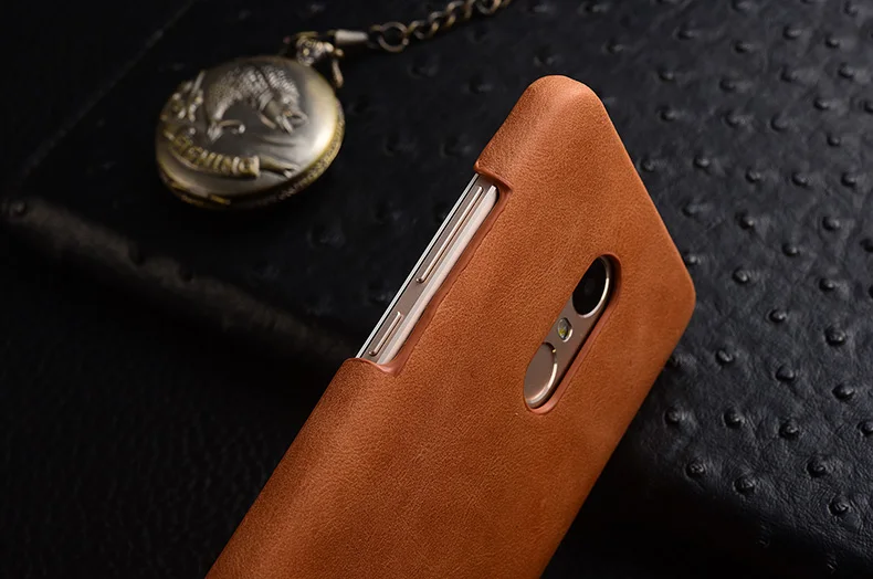 KEZiHOME Xiaomi Redmi Note 4x case Scrub Genuine Leather Hard Back Cover capa For note 4 Pro Prime Phone cases coque | Мобильные