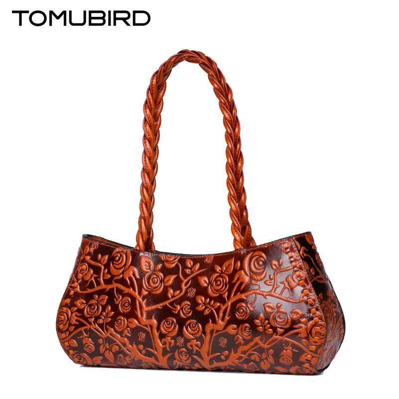 Tomubird оригинальные окрашенные кожаные сумки модные национальные ветровые