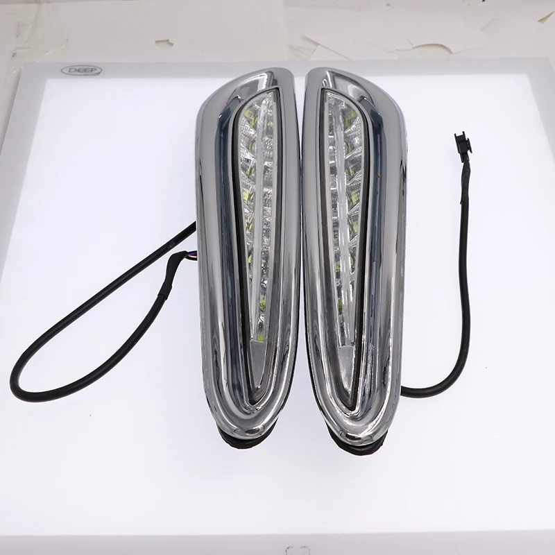 Для Mazda 3 2010 2011 2012 2013 DRL Дневной светильник управлять реле светодиодный 12V желтый