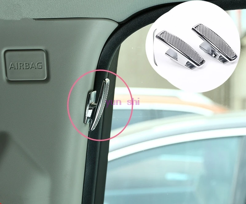 Металлический автомобильный крючок-зажим 2 шт. украшение Стайлинг для Land Rover Range