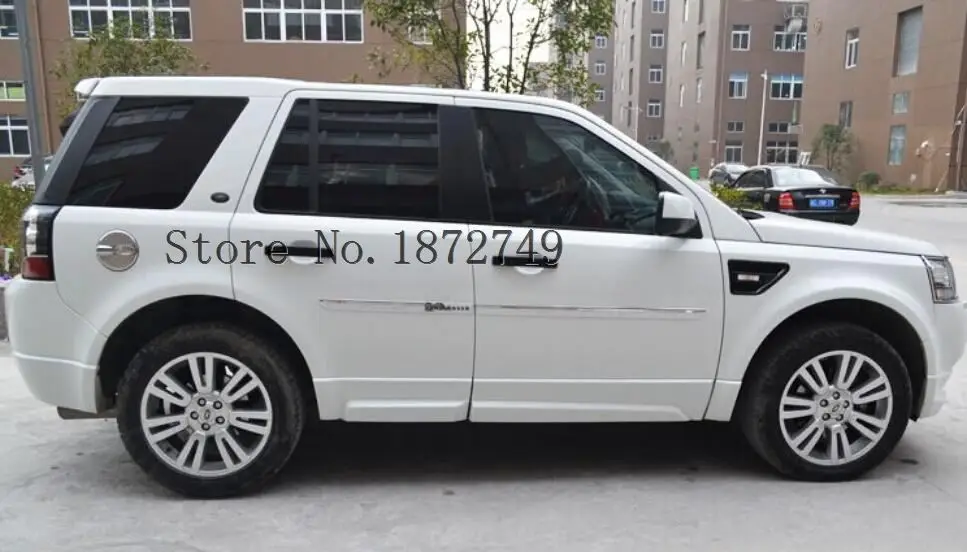 Для Land Rover Freelander 2 2015 ABS Высококачественная обшивка порога кузова|Наклейки на