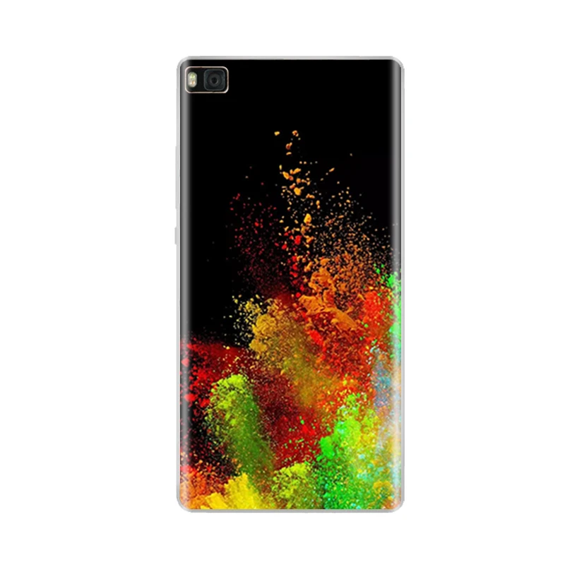 Чехол для 5 0 дюймового Huawei P8 Lite 2015 2016 чехол P8LITE задняя крышка из мягкого силикона