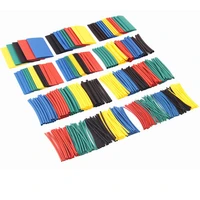 410pcs multicolor heat shrink tubing 21 halogen free 10sizes wrap sleeving wire cable shrinkable tube 5 color kits set