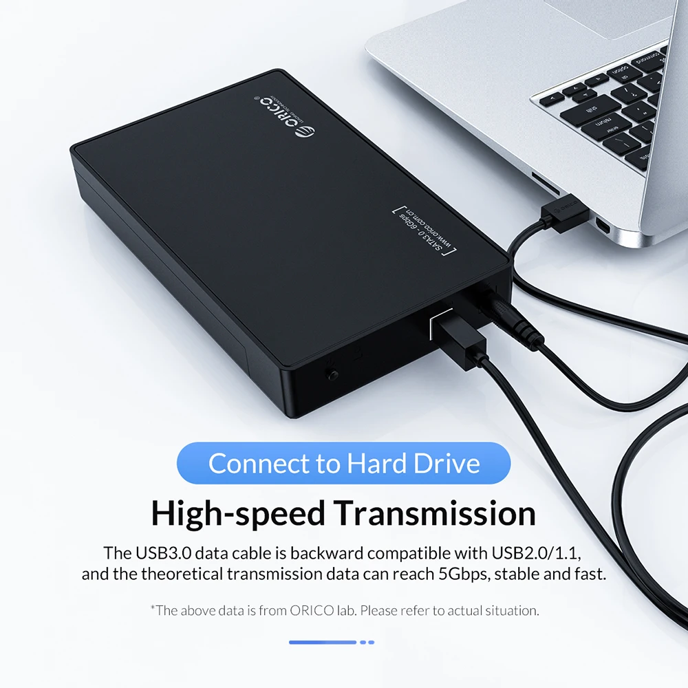 Кабель для передачи данных от ORICO Type A до USB B высокоскоростной кабель с квадратным