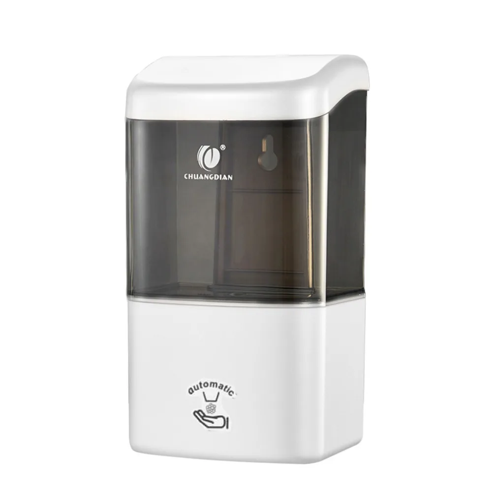 600 мл дозатор мыла автоматический сенсорный Белый настенный для с одной головкой