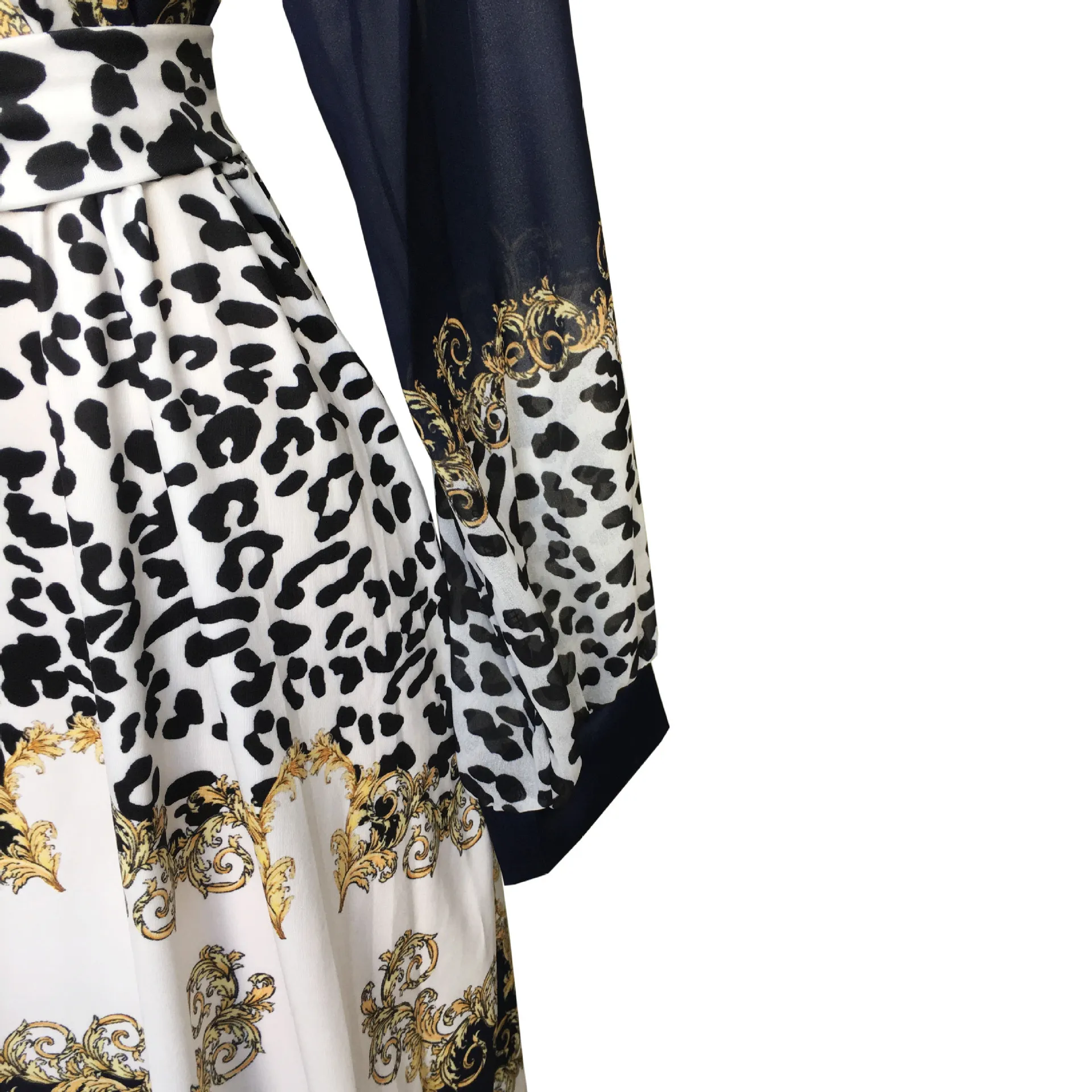 2018 autumn new fashion sexy style african women plus size long dress XL-XXL |