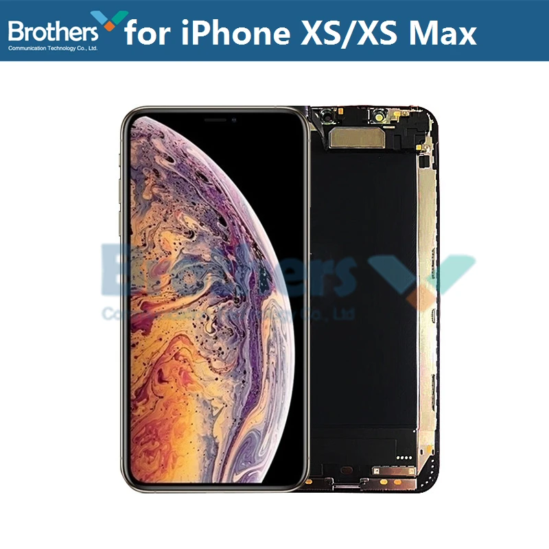 ЖК экран для iPhone Xs Max дисплей в сборе AMOLED сенсорный дигитайзер запасная часть