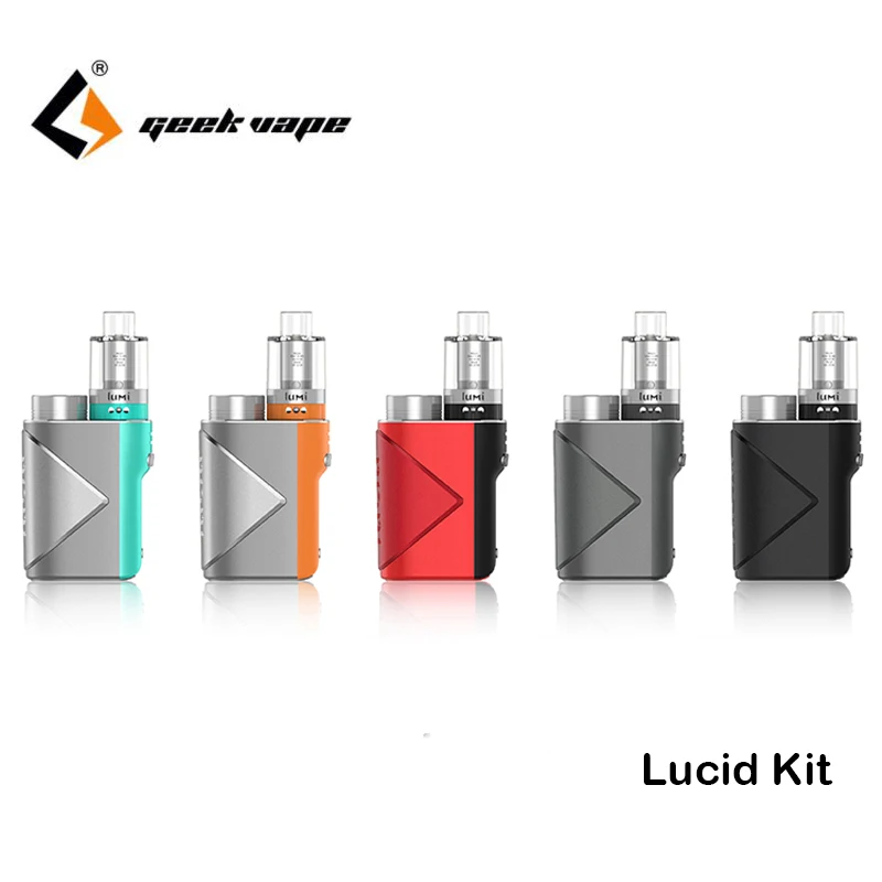 Оригинальный комплект Geekvape Lucid 80 Вт Box Mod advanced AS chipset с Lumi Tank Fit Mesh спиральная