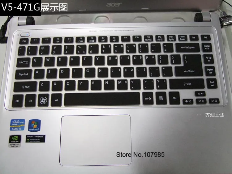 Чехол для клавиатуры ноутбука Защитная крышка для acer Aspire E5-411 471G R7-572G E1-432G R7-571G m3-481g V5-472G V5-473G ms2360 e5-471g