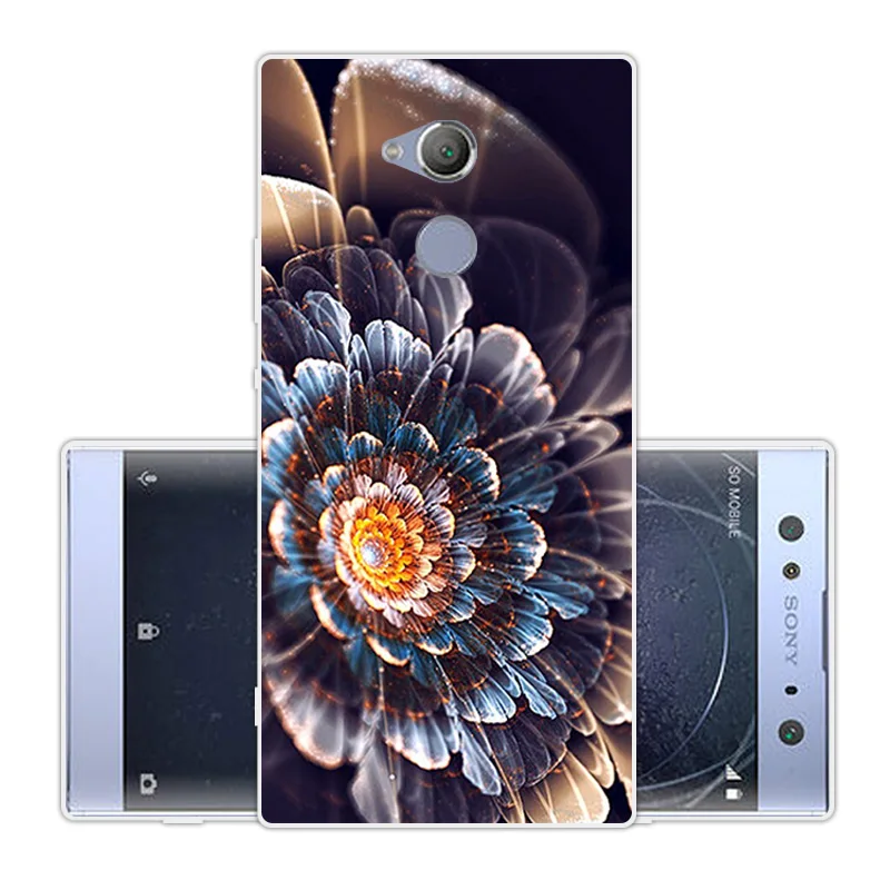 6 0 для Sony Xperia XA2 Ультра чехол телефона Ультра-мягкий силиконовый из ТПУ Ultra Scenic Eagle