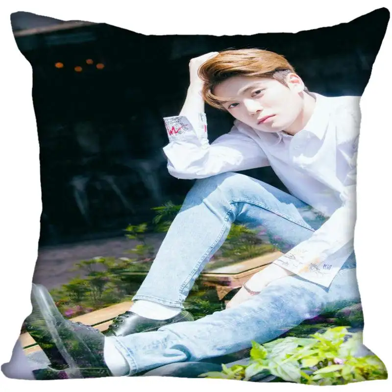 7 Пользовательские Kpop NCT JaeHyun Печатных Квадратных шелковые наволочки 40x40 см, 35x35 см одна сторона атласная наволочка индивидуальный логотип - Цвет: 7