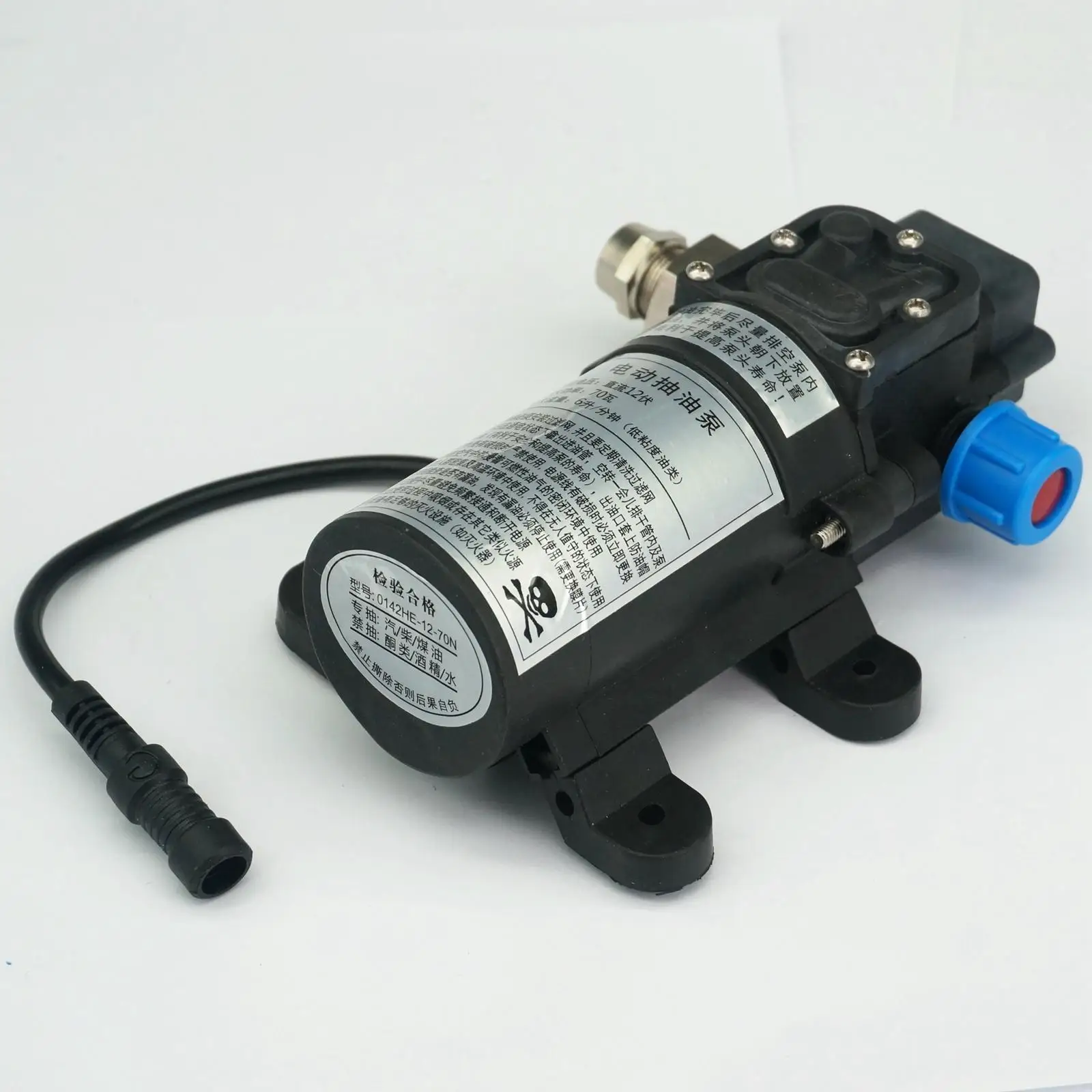DC 12V 70W микро мембранный Водяной Насос самовсасывающий бустер насос для бензина и