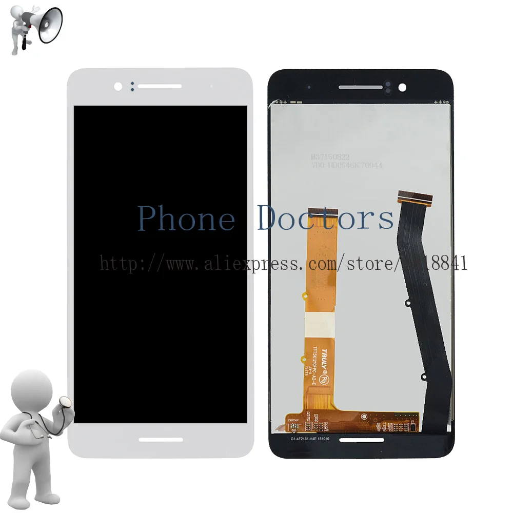 5," для HTC Desire 728 полный ЖК-дисплей дисплей+ Сенсорный экран планшета в сборе с рамкой для HTC Desire 728G 728 w ЖК-дисплей; тестирование