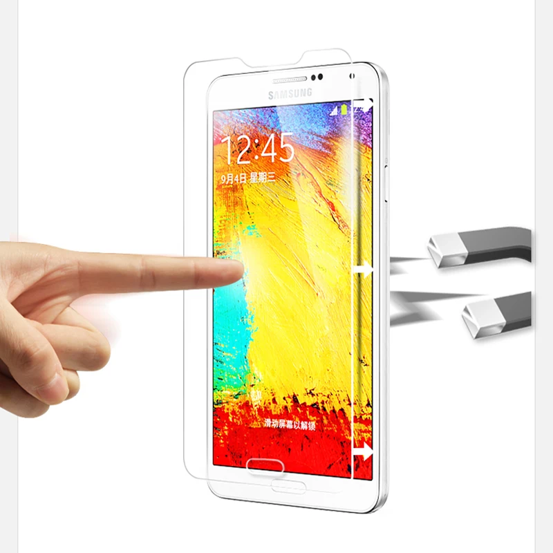 Baixin защитное закаленное стекло для Samsung Galaxy серии N7505 Note1 2 3 4 5|Защитные стёкла и