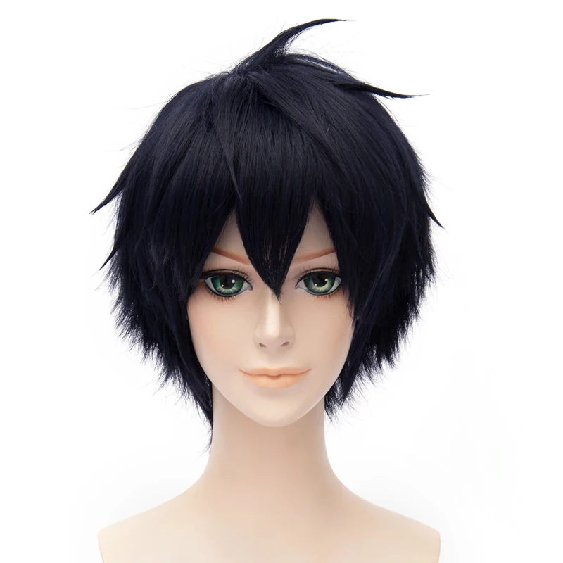 Аниме Серафим конца Yuichiro Hyakuya парик косплей костюм мужчины и женщины короткие