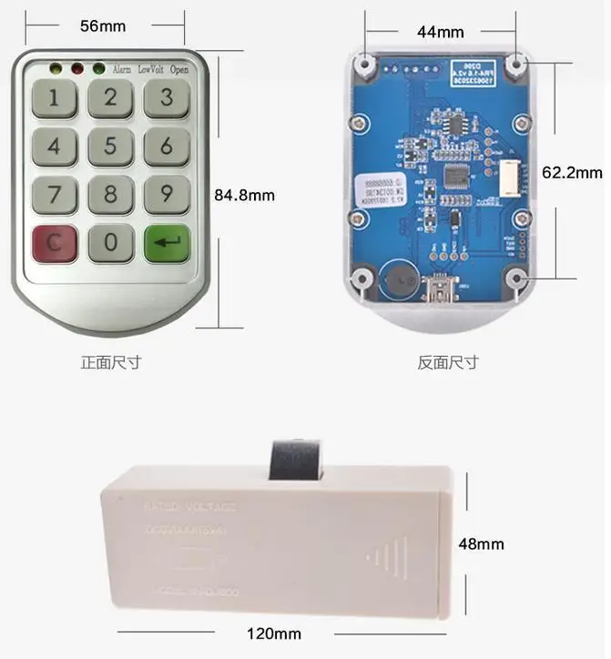 Умный Цифровой замок пароль клавиатура номер шкафа дверь ящик код