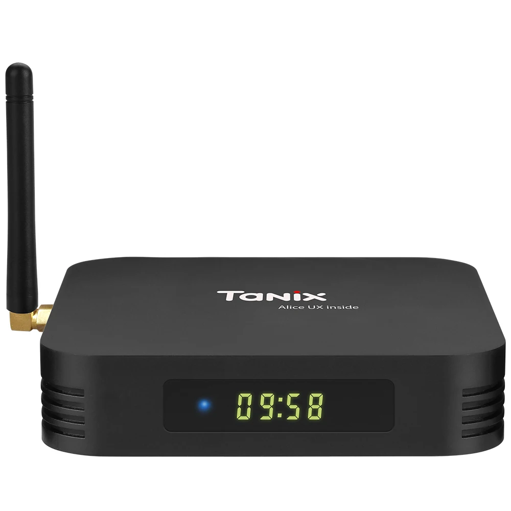 ТВ приставка Tanix TX6 Android 9 0 Allwinner H6 4 ядра + 32/64 ГБ 2 1 ГГц Wi Fi|ТВ-приставки и