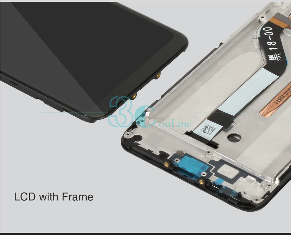 Оригинальный 6 18 &quotXiaomi Pocophone F1 ЖК-дисплей с рамкой сенсорный экран Poco дигитайзер