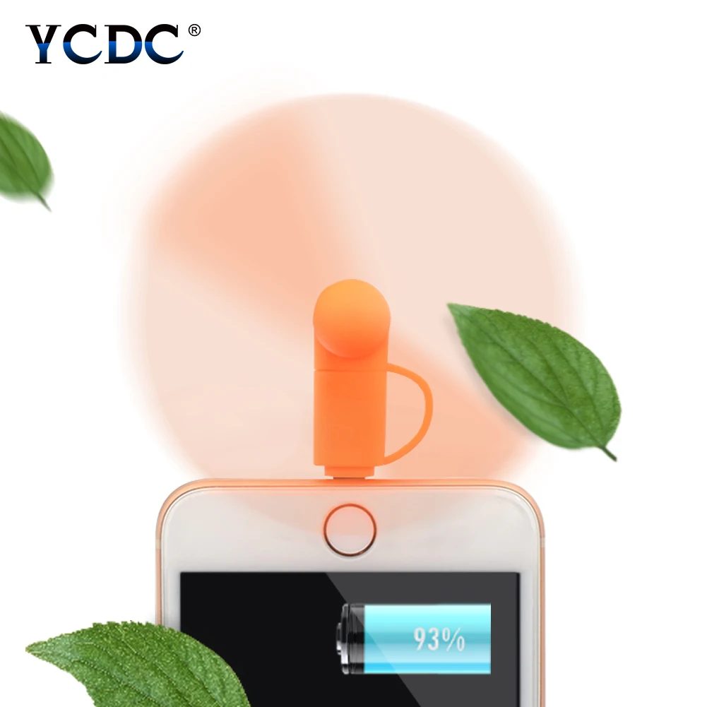 YCDC портативный 5 в мини USB телефон охлаждения два одном разъем вентиляторы кулер