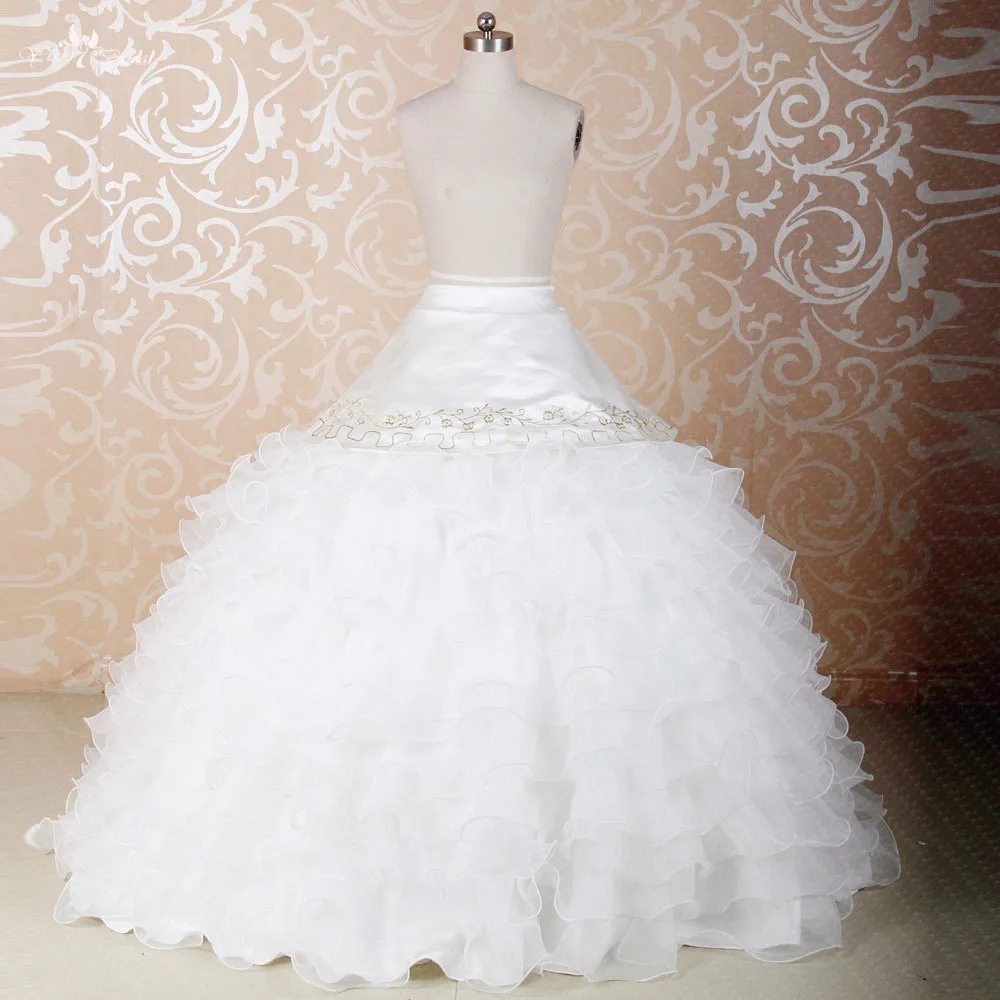 RS275 изготовленная на заказ отдельная Пышная юбка из органзы используемая для