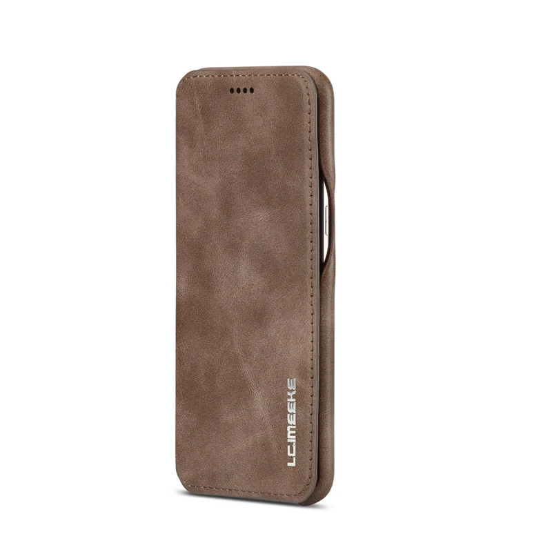 Coffee Fundas чехол для iphone 7 XR X XSMAX XS, роскошный флип-чехол для телефона, кожаная сумка для iphone 6, 6 S, 8 plus, чехол-книжка с подставкой для карт, задняя крышка - Цвет: Coffee