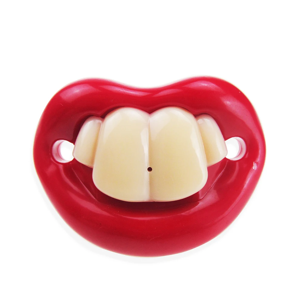 R06 Rabbit tooth Пищевая силиконовая Забавная детская соска, соска-прорезыватель для соска малыша, Ортодонтическая Соска, соска для ребенка, соска, подарок - Цвет: R06 Rabbit tooth