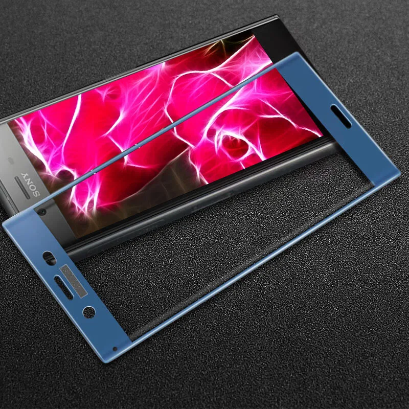 UVR для sony Xperia XZ Премиум Закаленное стекло 5," для sony Xperia XZ Премиум XZP защита экрана 3D полное покрытие стеклянная пленка