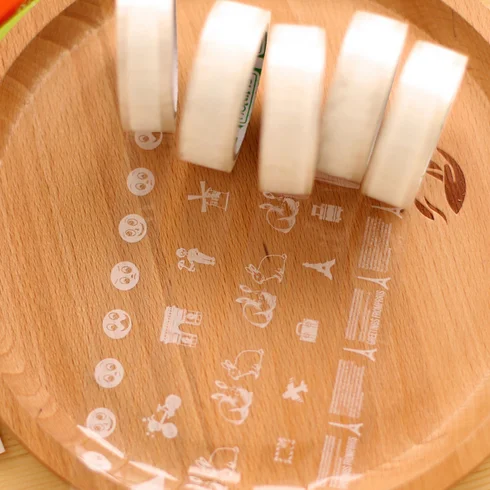 5 Pcs/Lot Korea Stationery Cute Little Fresh Transparent Lace Small Roll Of Tape DIY Decorative Stickers 001 | Канцтовары для офиса