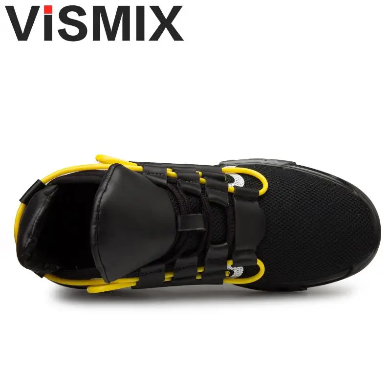 Fashion Men's Hip Hop Street Dance Shoes Black High Top Chunky Sneakers Autumn Winter Casual Leather Boys Zapatos Hombre | Обувь