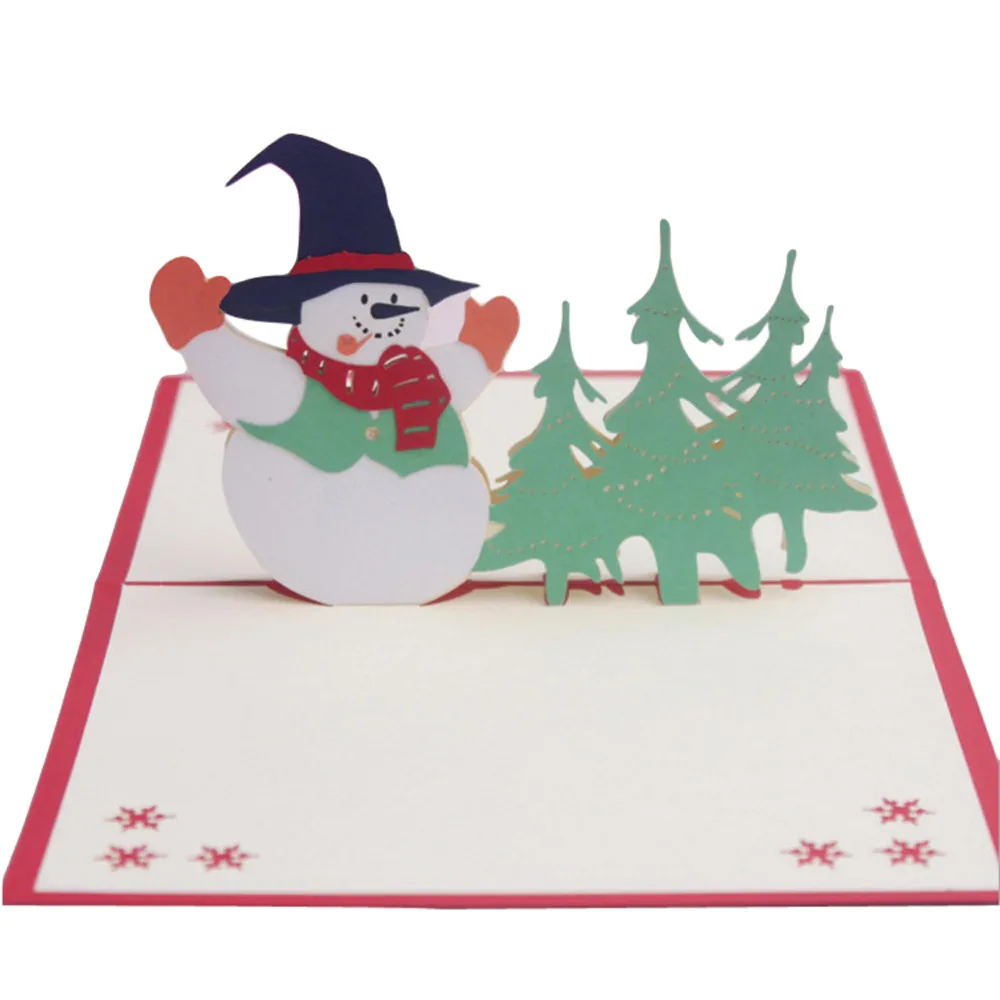 E Xmas Convite De Casamento Подробная информация о 3D Популярной открытке рождественское поздравление подарок для ребенка праздник счастливый год рождественские открытки - Цвет: E